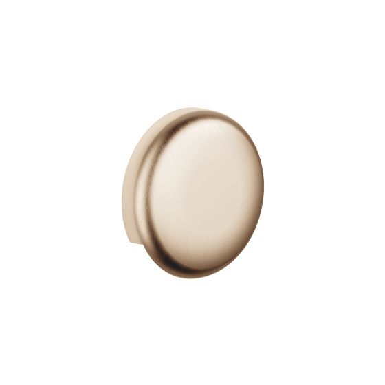 Dornbracht Rohrunterbrecher für Wanneneinlauf Rosette Durchmesser 70mm, Champagne gebürstet 22kt Gold