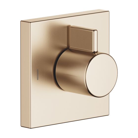 Dornbracht Unterputz-Zweiwege-Umstellung Symetrics, Light Gold gebürstet, 36200985-27