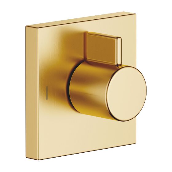 Dornbracht Unterputz-Zweiwege-Umstellung Symetrics, Gold gebürstet, 36200985-37