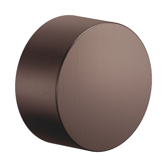 Dornbracht Unterputz-Dreiwege-Umstellung Deque Drehumstellung ohne Rosette Griff 60mm, Dark Bronze gebürstet PVD