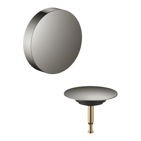 Dornbracht Ab- und Überlaufgarnitur für Großwannen Ablaufloch 52mm, Dark Chrome, 36243970-19