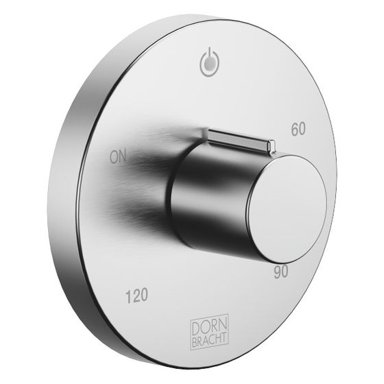 Dornbracht Elektronische Bedienelemente für Handtuchwärmer rund Rosette 80mm IP 44, Chrom gebürstet