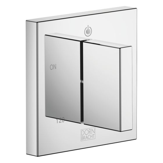 Dornbracht Elektronische Bedienelemente für Handtuchwärmer eckig Rosette 80x80mm IP 44, Chrom