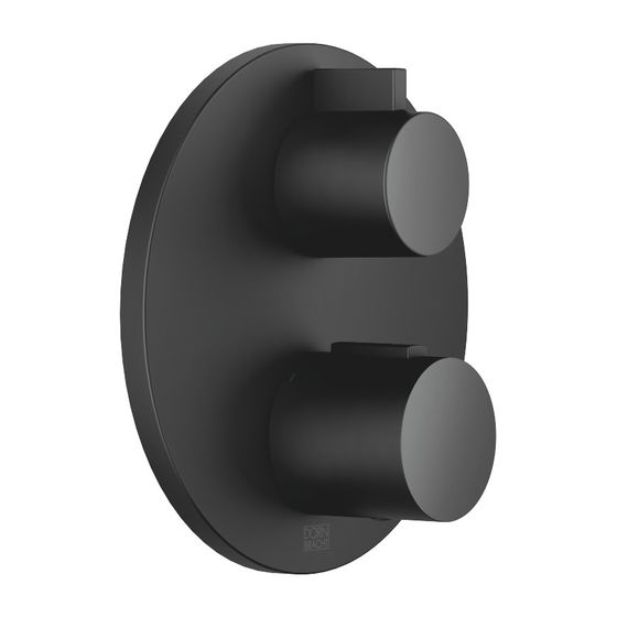 Dornbracht Unterputz-Thermostat Serienspezifisch 36425970 schwarz matt