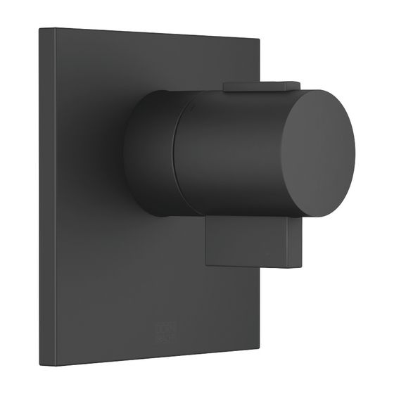 Dornbracht Symetrics Unterputz-Thermostat Serienspezifisch 1/2" 36501985 schwarz matt