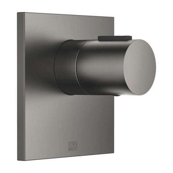 Dornbracht MEM Unterputz-Thermostat Serienspezifisch 3/4" 36503780 Dark Platinum matt