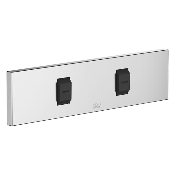 Dornbracht Unterputz-Seitenbrause Water Fan horizontal 10l/min, Chrom gebürstet