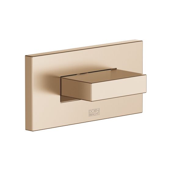 Dornbracht Unterputz-Seitenbrause Water Curve 10l/min, Light Gold gebürstet