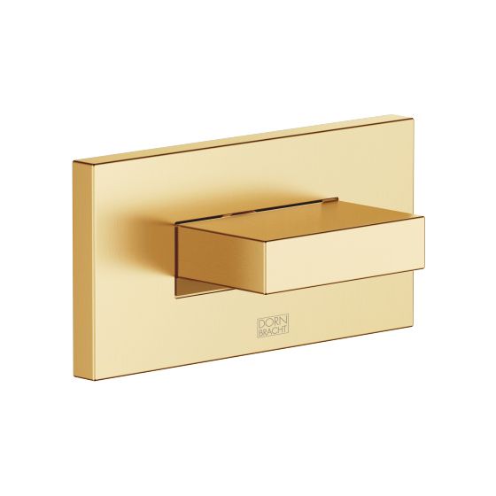 Dornbracht Unterputz-Seitenbrause Water Curve 10l/min, Gold gebürstet PVD