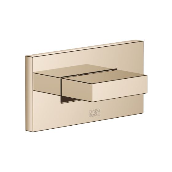 Dornbracht Unterputz-Seitenbrause Water Curve 10l/min, Champagne 22kt Gold
