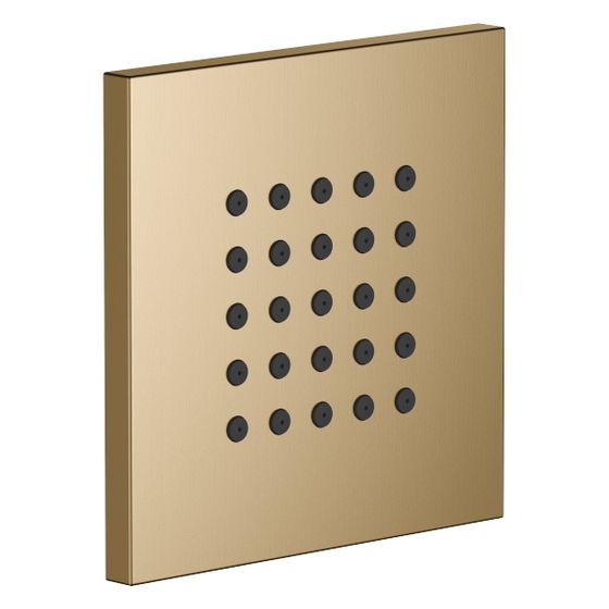 Dornbracht Unterputz-Seitenbrause Water Points FlowReduce 6l/min, Dark Brass gebürstet