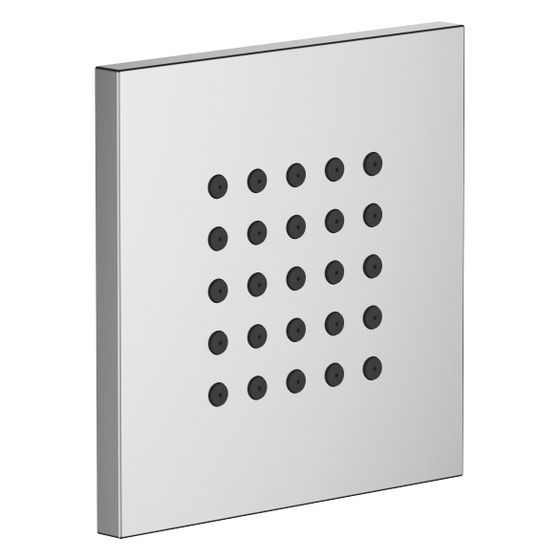 Dornbracht Unterputz-Seitenbrause Water Points FlowReduce 6l/min, Chrom gebürstet