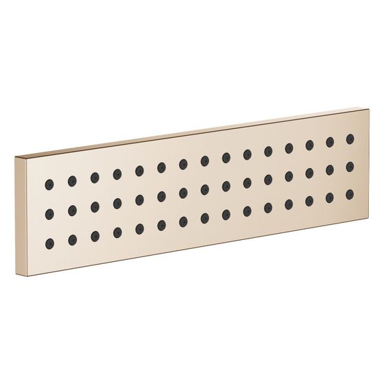 Dornbracht Unterputz-Seitenbrause Water Bar FlowReduce 6l/min, Light Gold gebürstet