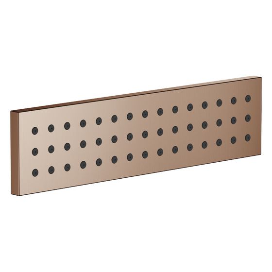 Dornbracht Unterputz-Seitenbrause Water Bar FlowReduce 6l/min, Bronze gebürstet