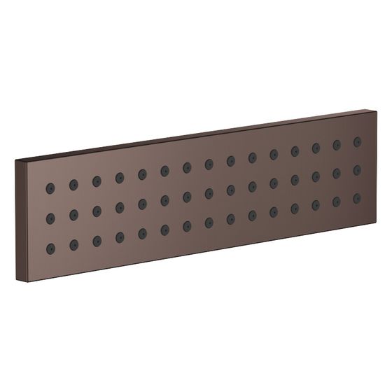 Dornbracht Unterputz-Seitenbrause Water Bar 6l/min, Dark Bronze gebürstet PVD