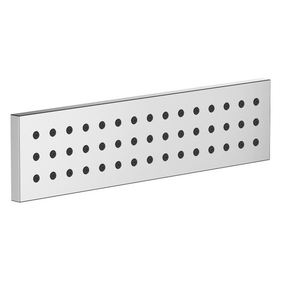 Dornbracht Unterputz-Seitenbrause Water Bar FlowReduce 6l/min, Chrom gebürstet