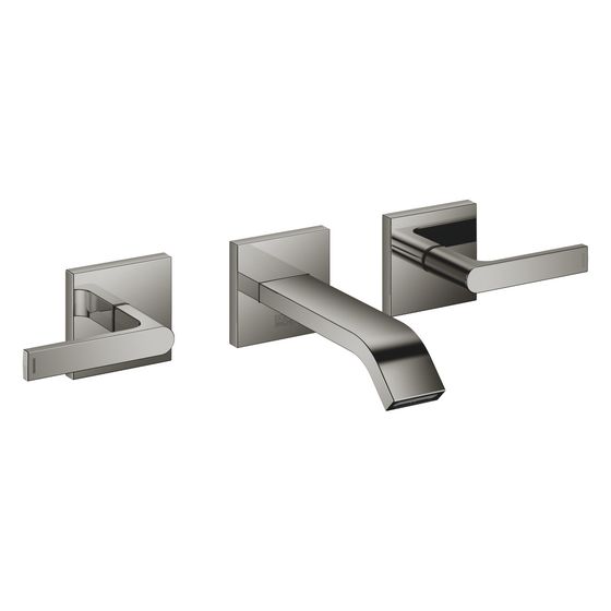 Dornbracht Waschtisch-Wandbatterie IMO starrer Auslauf 141mm, für Wandmontage, 4,6l/min, Dark Chrome