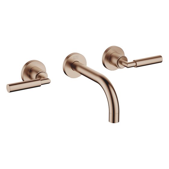 Dornbracht Waschtisch-Wandbatterie Tara o. Ablaufg., starr, 160mm, max. 7l/min, Bronze gebürstet, 36707882-42