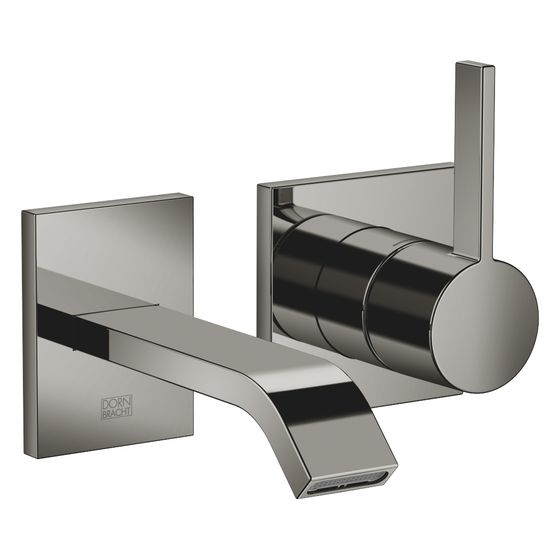 Dornbracht Waschtisch-Wand-Einhandbatterie IMO starrer Auslauf 140mm, für Wandmontage, 4,6l/min, Dark Chrome