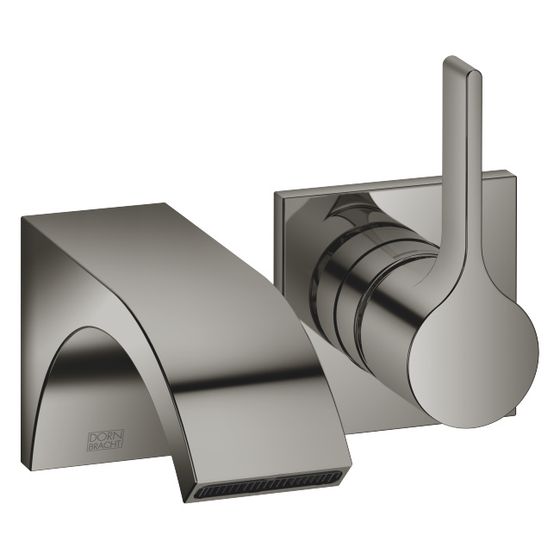 Dornbracht Waschtisch-Wand-Einhandbatterie CYO o. Ablaufg. Ausladung 160mm, Dark Chrome