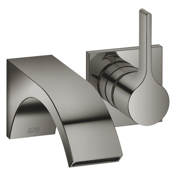 Dornbracht Waschtisch-Wand-Einhandbatterie CYO o. Ablaufg. Ausladung 190mm, Dark Chrome