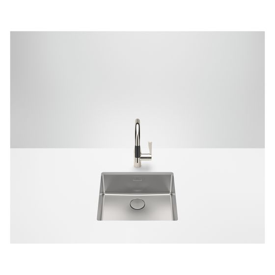 Dornbracht Einzelbecken Unterbau Küchenbecken 450x400x175mm Beckentiefe 175mm, Edelstahl gebürstet