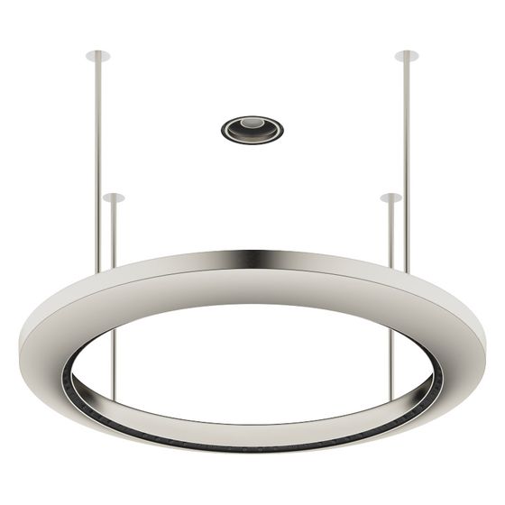 Dornbracht Regenpaneel für Aquahalo, Platin gebürstet 605mm, 41750979-06