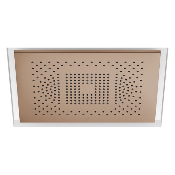 Dornbracht Regenpaneel Serenity Sky Deckeneinbau 2 Strahlarten 6,8l/min 600x420mm, Bronze gebürstet