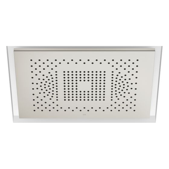 Dornbracht Regenpaneel Serenity Sky Deckeneinbau 2 Strahlarten 6,8l/min 600x420mm, Edelstahl gebürstet