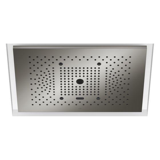 Dornbracht Regenpaneel Serenity Sky plus für Deckeneinbau 5 Strahlarten 600x420mm, Dark Chrome