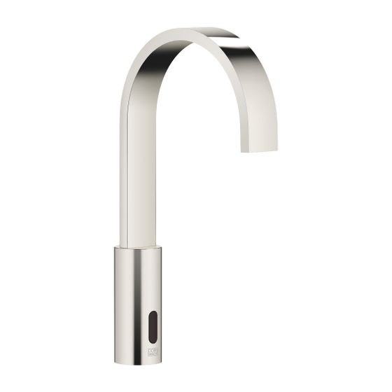 Dornbracht Waschtischarmatur Mem Touchfree, Standmontage, IR, starrer Ausl., Ausladung 165mm, max. 5,7l/min, Platin