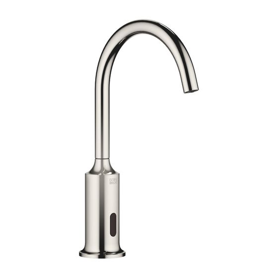 Dornbracht Waschtischarmatur Vaia, elektronische Öffnungs-/Schließfunktion, IR, starr, 167mm, 5,7l/min, Platin