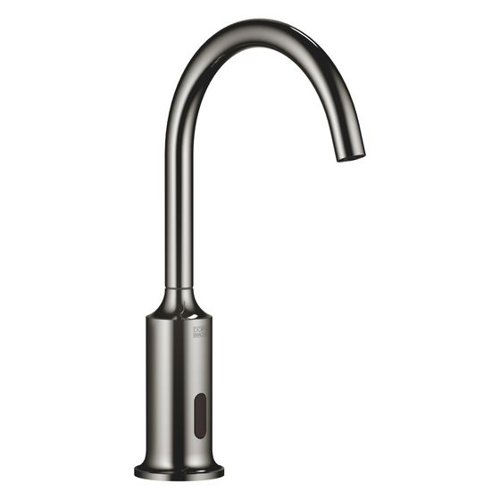 Dornbracht Waschtischarmatur Vaia, elektronische Öffnungs-/Schließfunktion, IR, starr, 167mm, 5,7l/min, Dark Chrome