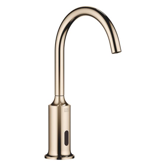 Dornbracht Waschtischarmatur Vaia, elektronische Öffnungs-/Schließfunktion, IR, starr, 167mm, 5,7l/min, Champagne 22kt Gold