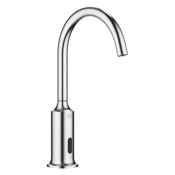 Dornbracht Waschtischarmatur Vaia, elektronische Öffnungs-/Schließfunktion, IR, starr, 167mm, 5,7l/min, Chrom gebürstet