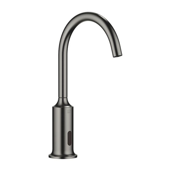 Dornbracht Waschtischarmatur Vaia, elektronische Öffnungs-/Schließfunktion, IR, starr, 167mm, 5,7l/min, Dark Platinum geb