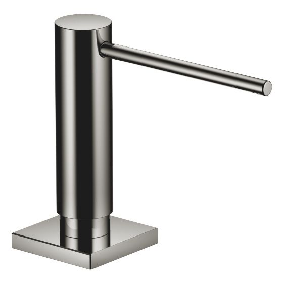 Dornbracht Spender mit Rosette Lot Ausladung 124mm 500ml, Dark Chrome, 82439970-19
