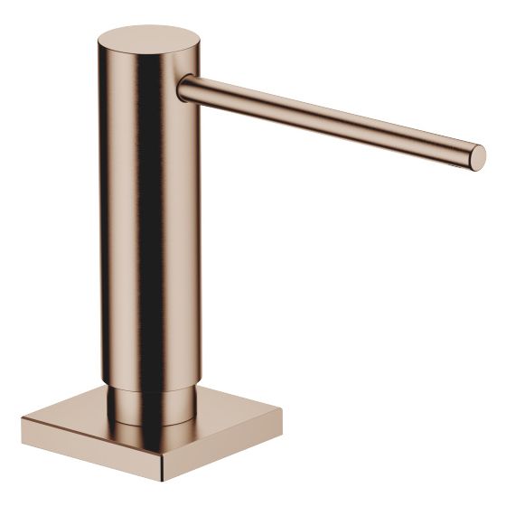 Dornbracht Spender mit Rosette Lot Ausladung 124mm 500ml, Bronze gebürstet, 82439970-42