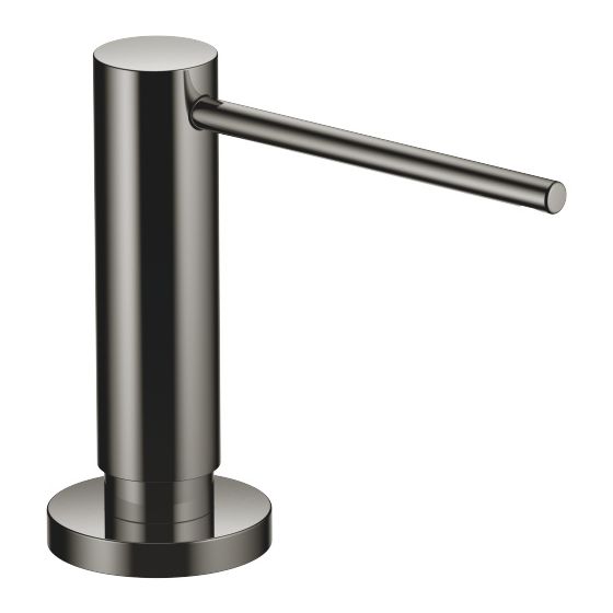 Dornbracht Spender mit Rosette Lot Ausladung 124mm 500ml, Dark Chrome, 82444970-19