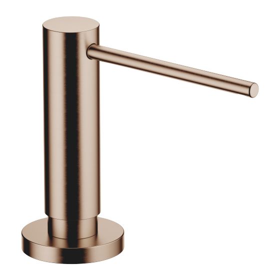Dornbracht Spender mit Rosette Lot Ausladung 124mm 500ml, Bronze gebürstet, 82444970-42