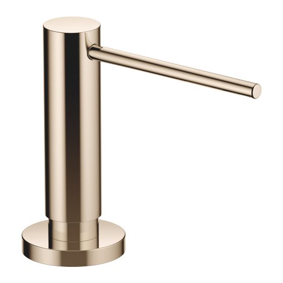 Dornbracht Spender mit Rosette Lot Ausladung 124mm 500ml, Champagne 22kt Gold, 82444970-47