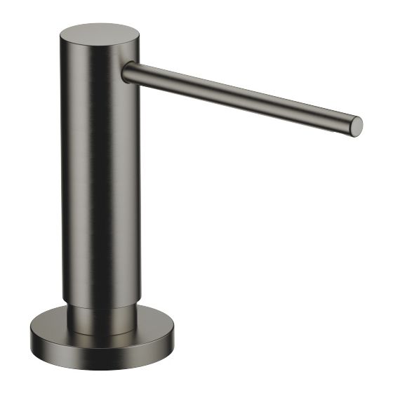 Dornbracht Spender mit Rosette Lot Ausladung 124mm 500ml, Dark Platinum gebürstet, 82444970-99