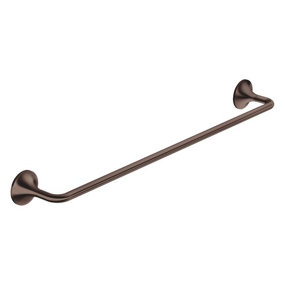 Dornbracht Badetuchhalter Vaia, 600mm Stichmaß, 660x60x88mm, Dark Bronze gebürstet (PVD)