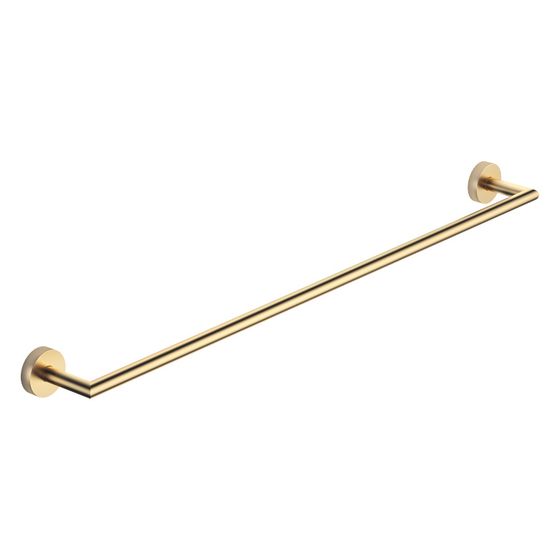 Dornbracht Badetuchhalter für Meta Stichmaß 600mm Breite 640mm, Messing gebürstet 23kt Gold, 83060979-28