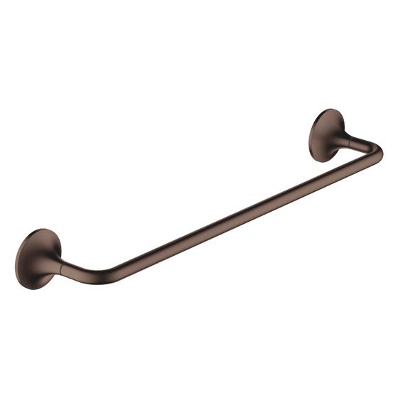 Dornbracht Badetuchhalter Vaia, 450mm Stichmaß, 510x60x88mm, Dark Bronze gebürstet (PVD)