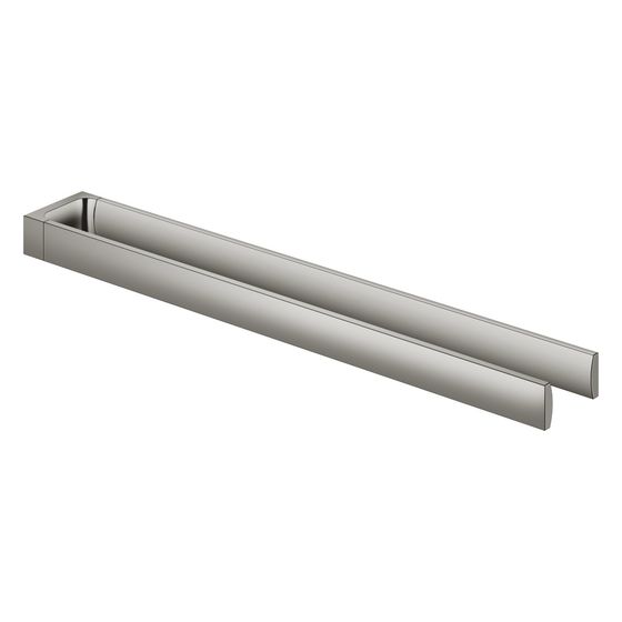 Dornbracht Handtuchhalter 2-teilig, starr, Ausladung 451mm, Dark Chrome