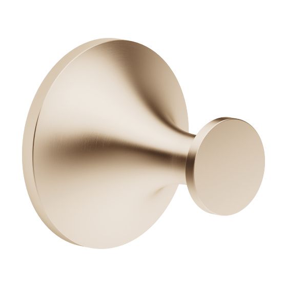 Dornbracht Haken Vaia, Ausladung 46mm, Champagne gebürstet 22kt Gold