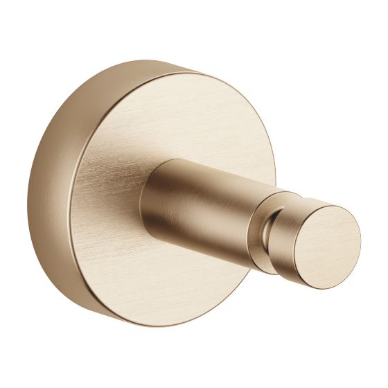 Dornbracht Haken, Ausladung 50mm, Champagne gebürstet 22kt Gold