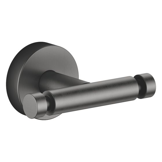 Dornbracht Haken 2-teilig, Ausladung 55mm, Dark Platinum gebürstet