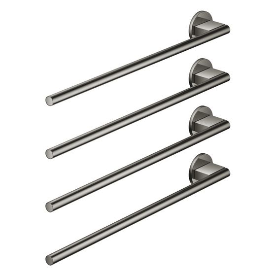 Dornbracht Handtuchwärmer 4-fach Ausladung links ohne Bedienelement IP 44 610x440x67mm 60W, Dark Chrome